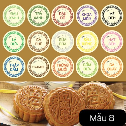Tem Bánh Trung Thu Các Loại Tem Bánh Trung Thu Các Loại